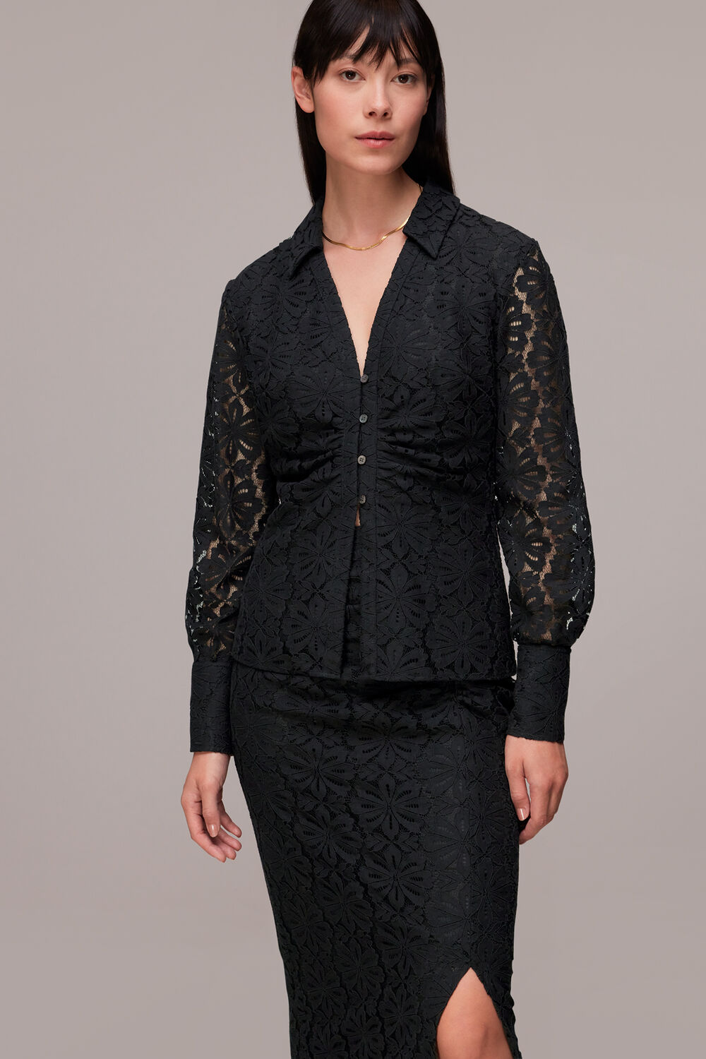 Amelia Lace Detail Shirt