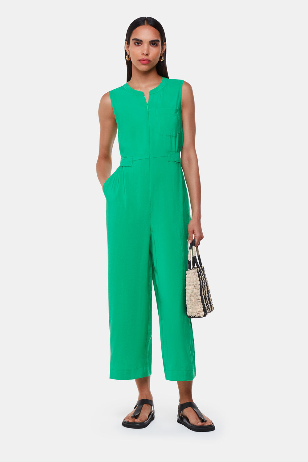 Josie Zip Front Jumpsuit