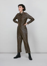 Leather Boilersuit