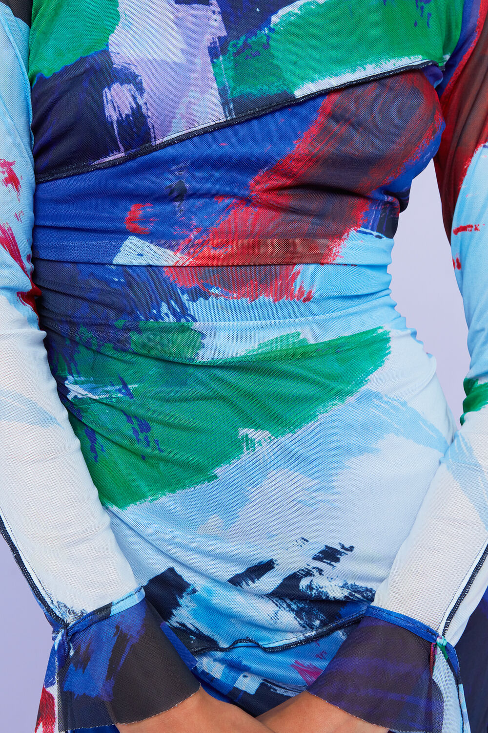 Brushmark Seam Detail Dress
