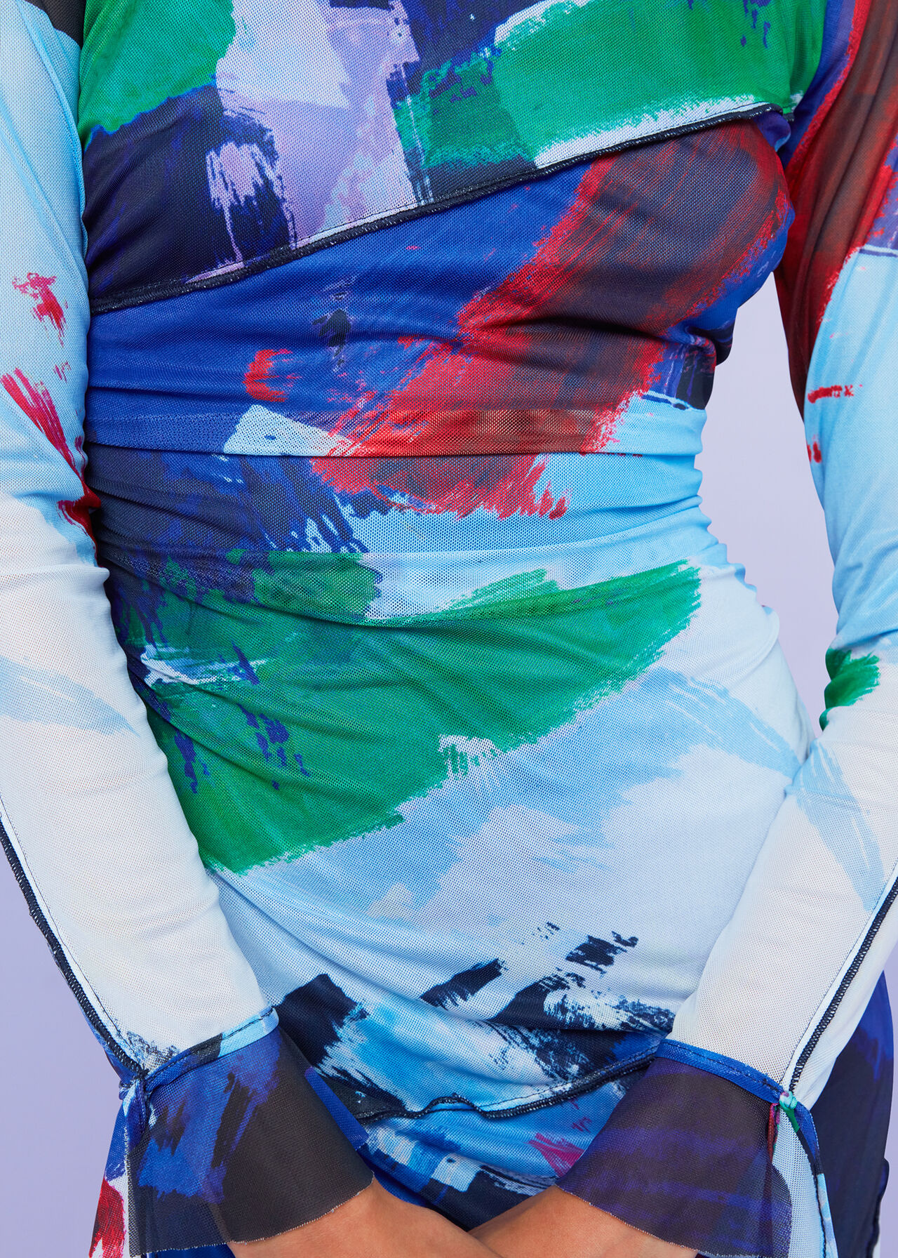 Brushmark Seam Detail Dress