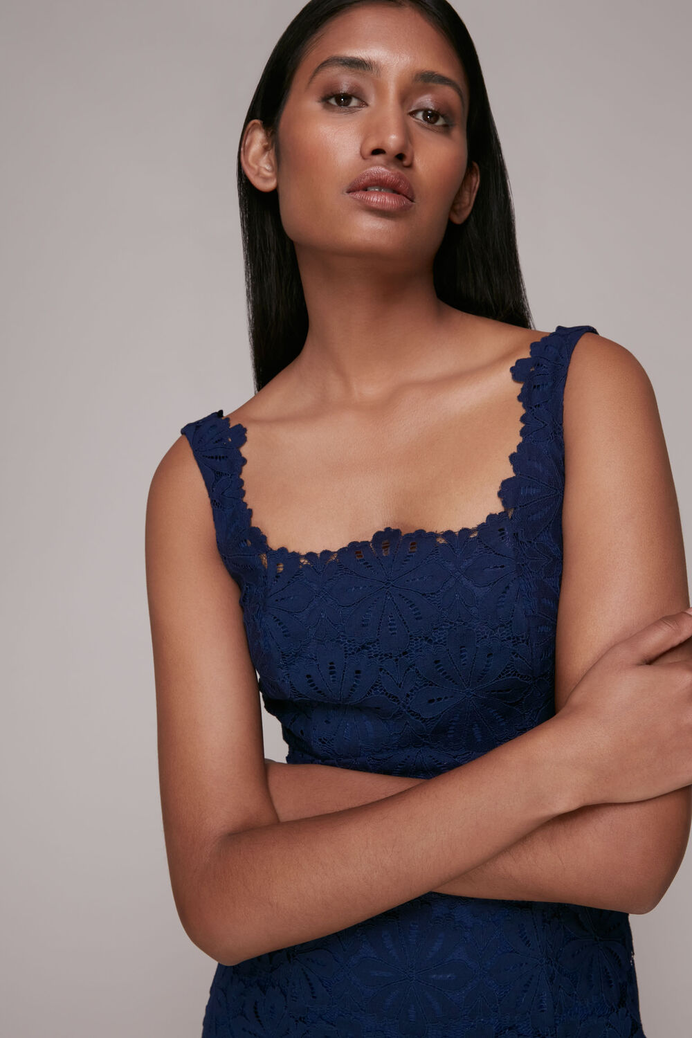 Nova Lace Midi Dress