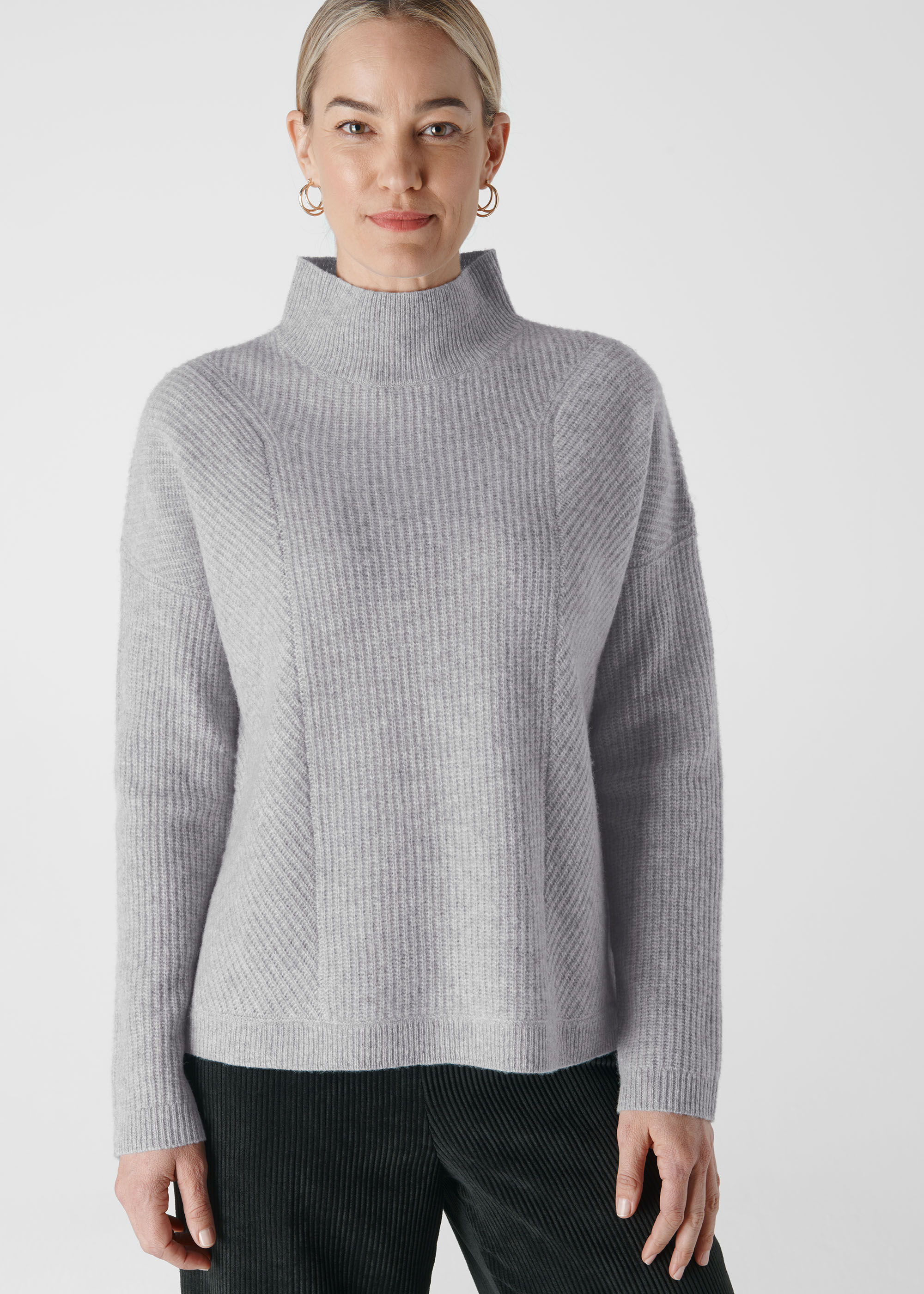 Whistles shop grey jumper