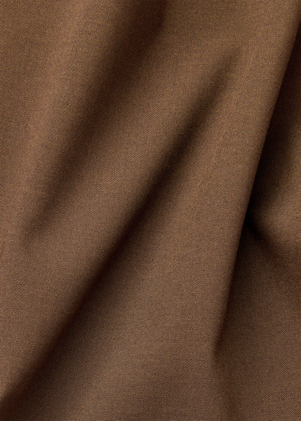 Wool Blend Barrel Trouser