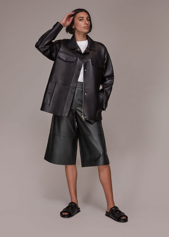 Leather Culotte