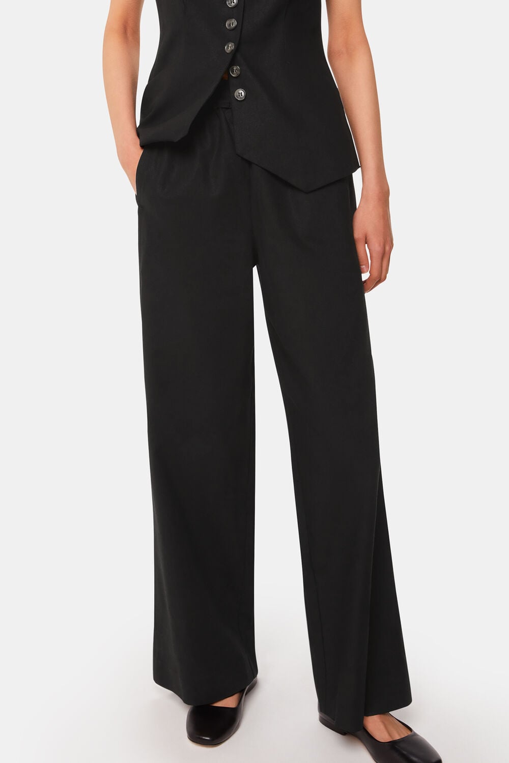 Lindsey Linen Blend Trouser