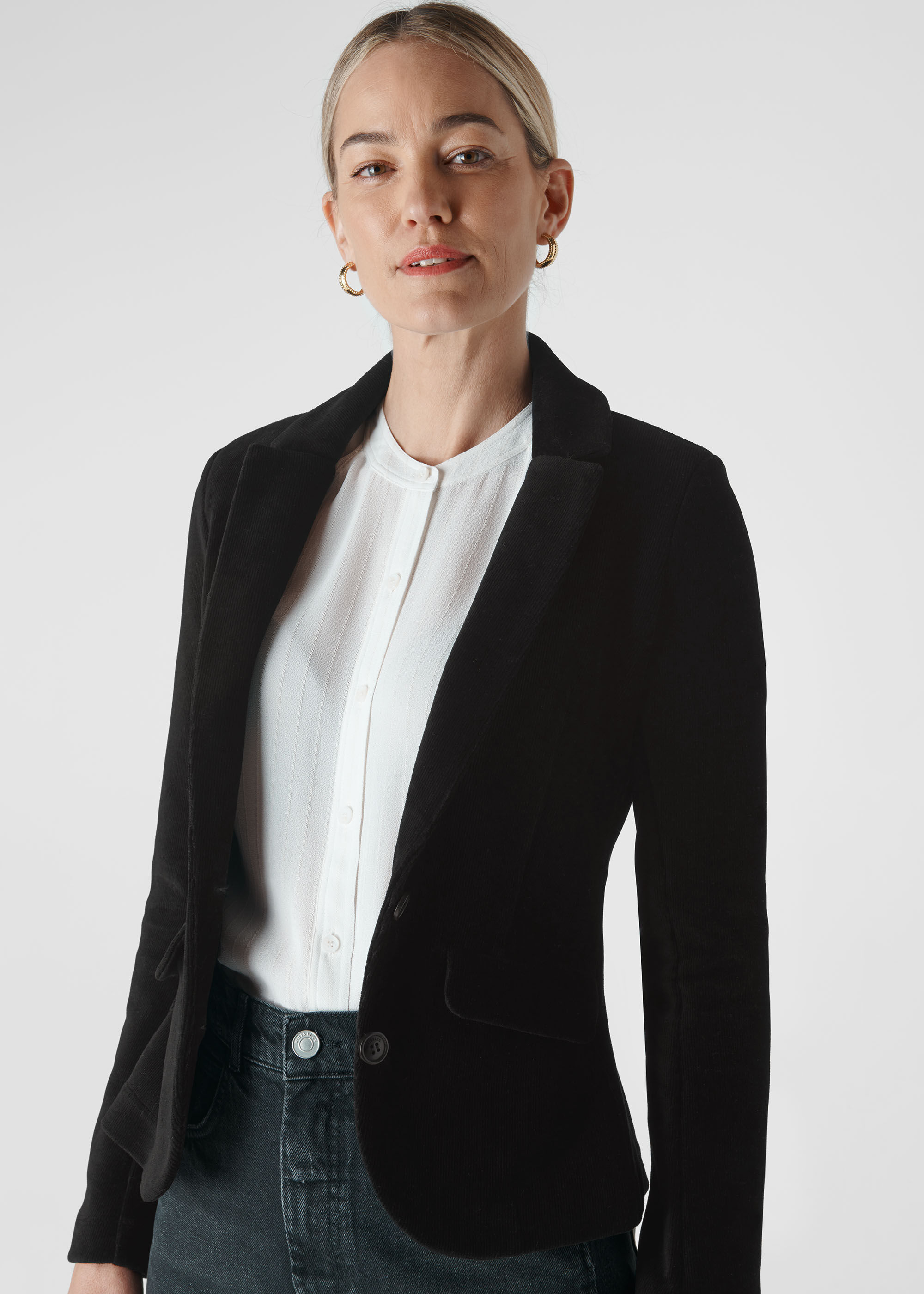 Whistles velvet jacket sale