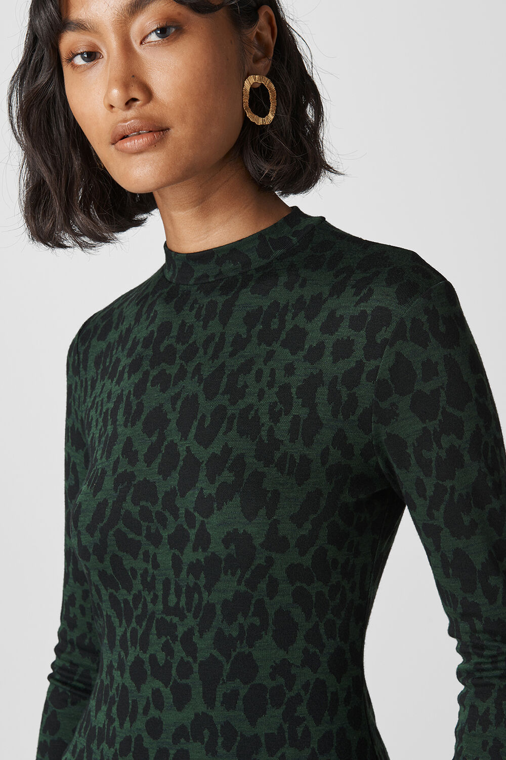 Animal Jersey Dress