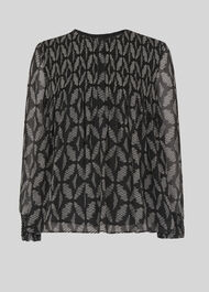 Belinda Geo Print Blouse