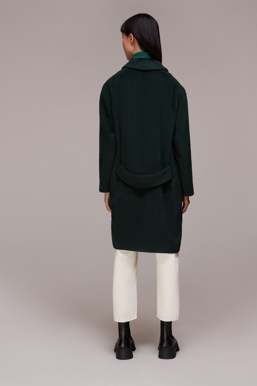 Lola Wool Mix Cocoon Coat
