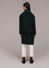Lola Wool Mix Cocoon Coat