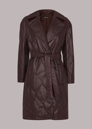 Luna Leather Belted Jacket