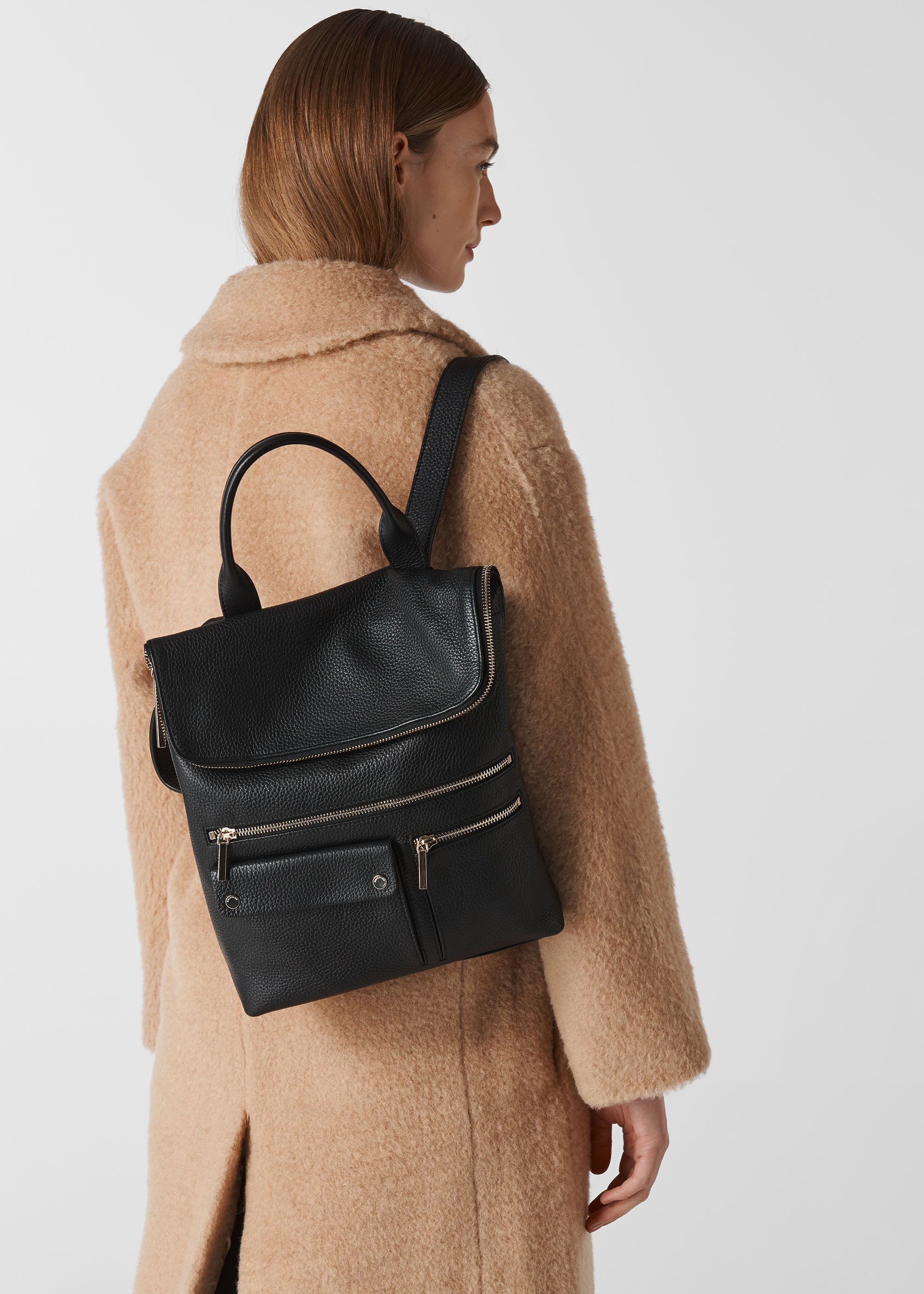 Whistles best sale leather rucksack