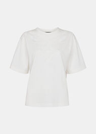 Embroidered Cotton T-Shirt