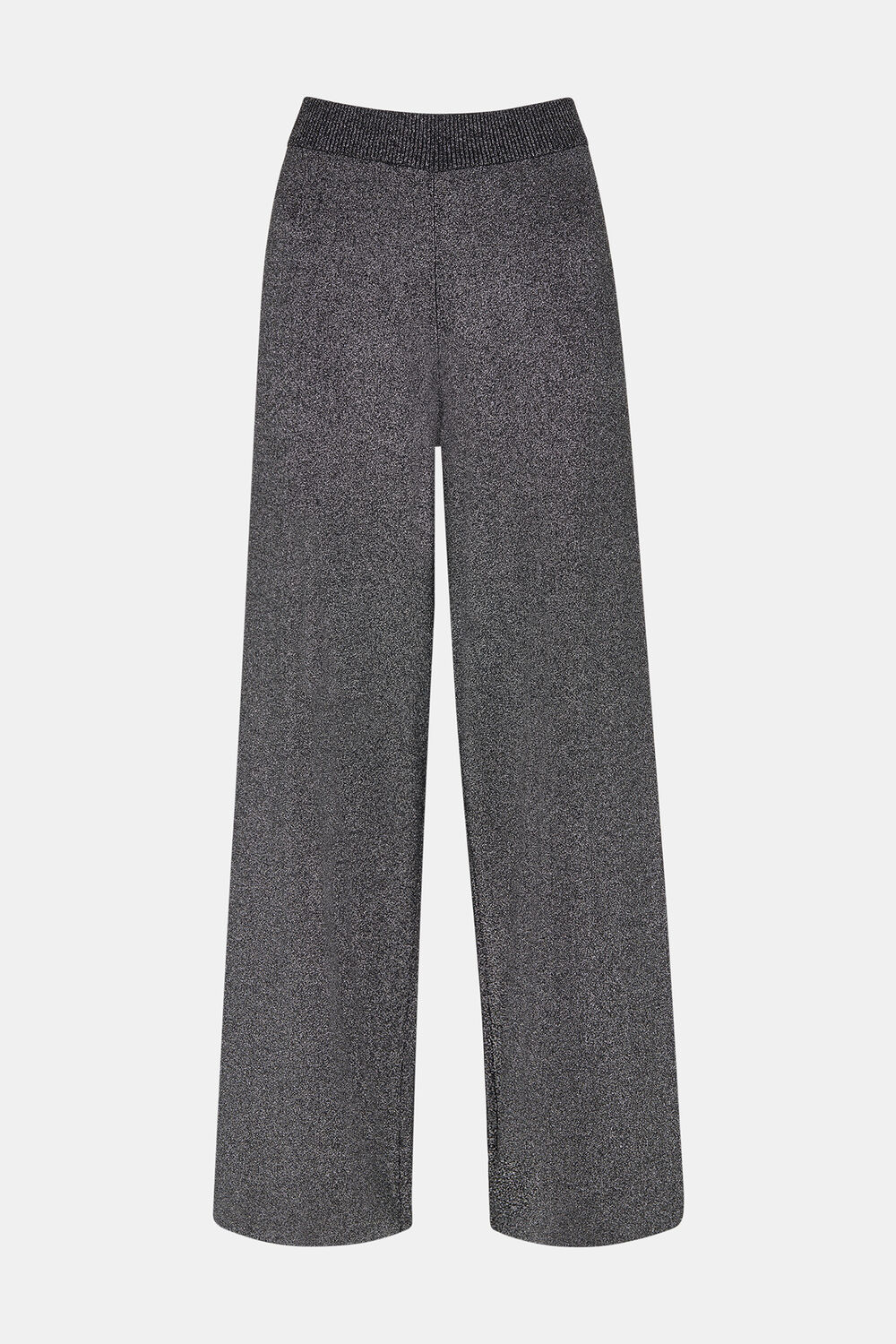Black Sparkle Knitted Trouser