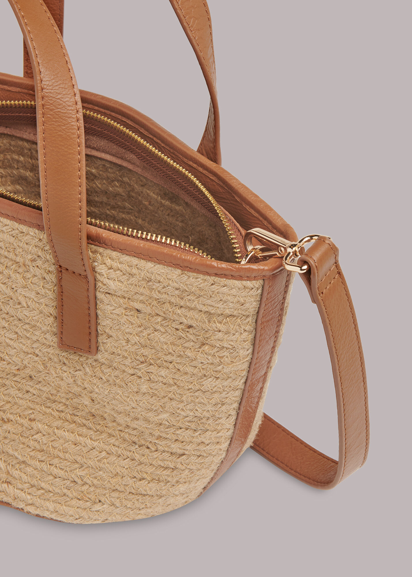 Jute crossbody bag 2025