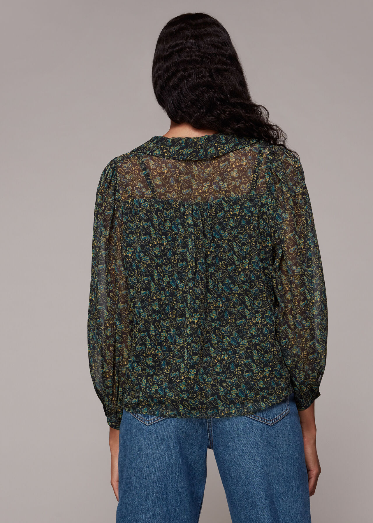 Stitched Floral Amoura Top