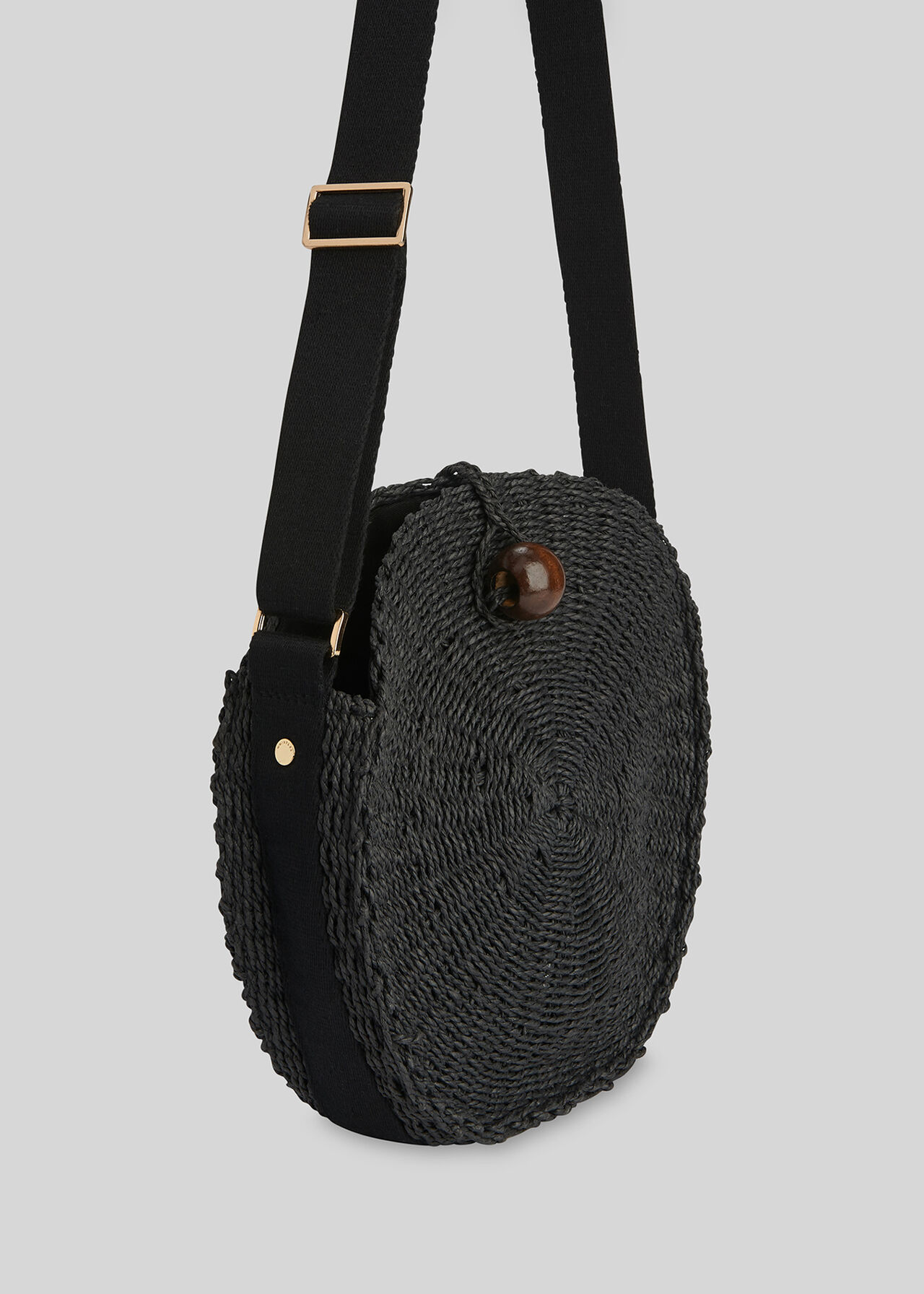 James Circular Crossbody Bag