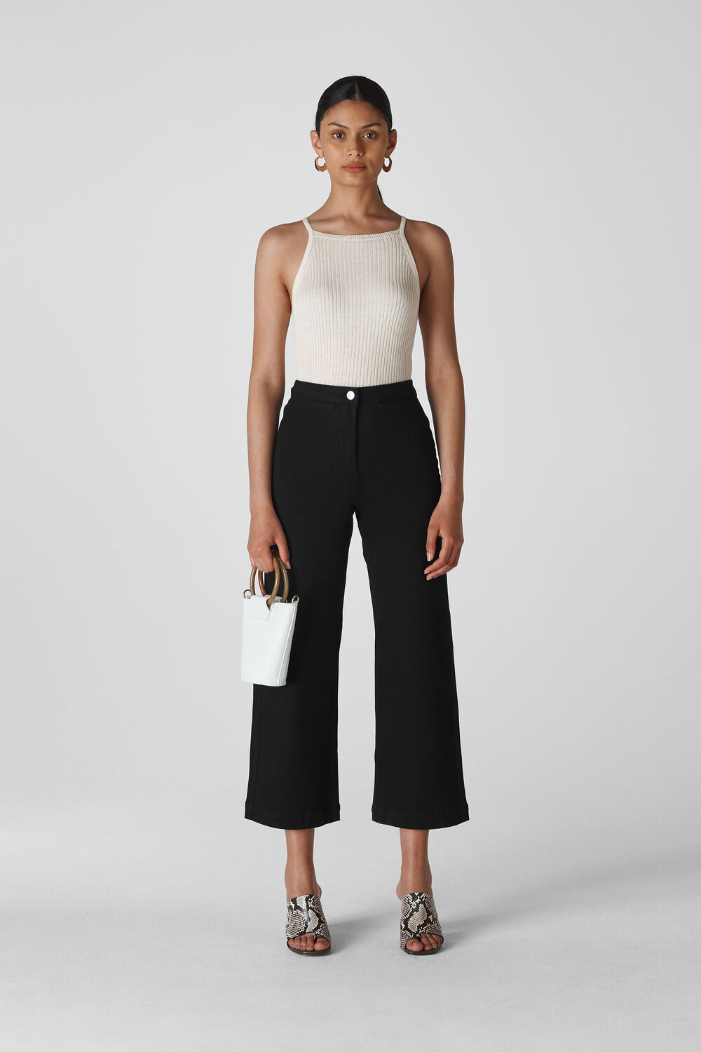 Easy Minimal Jean Black