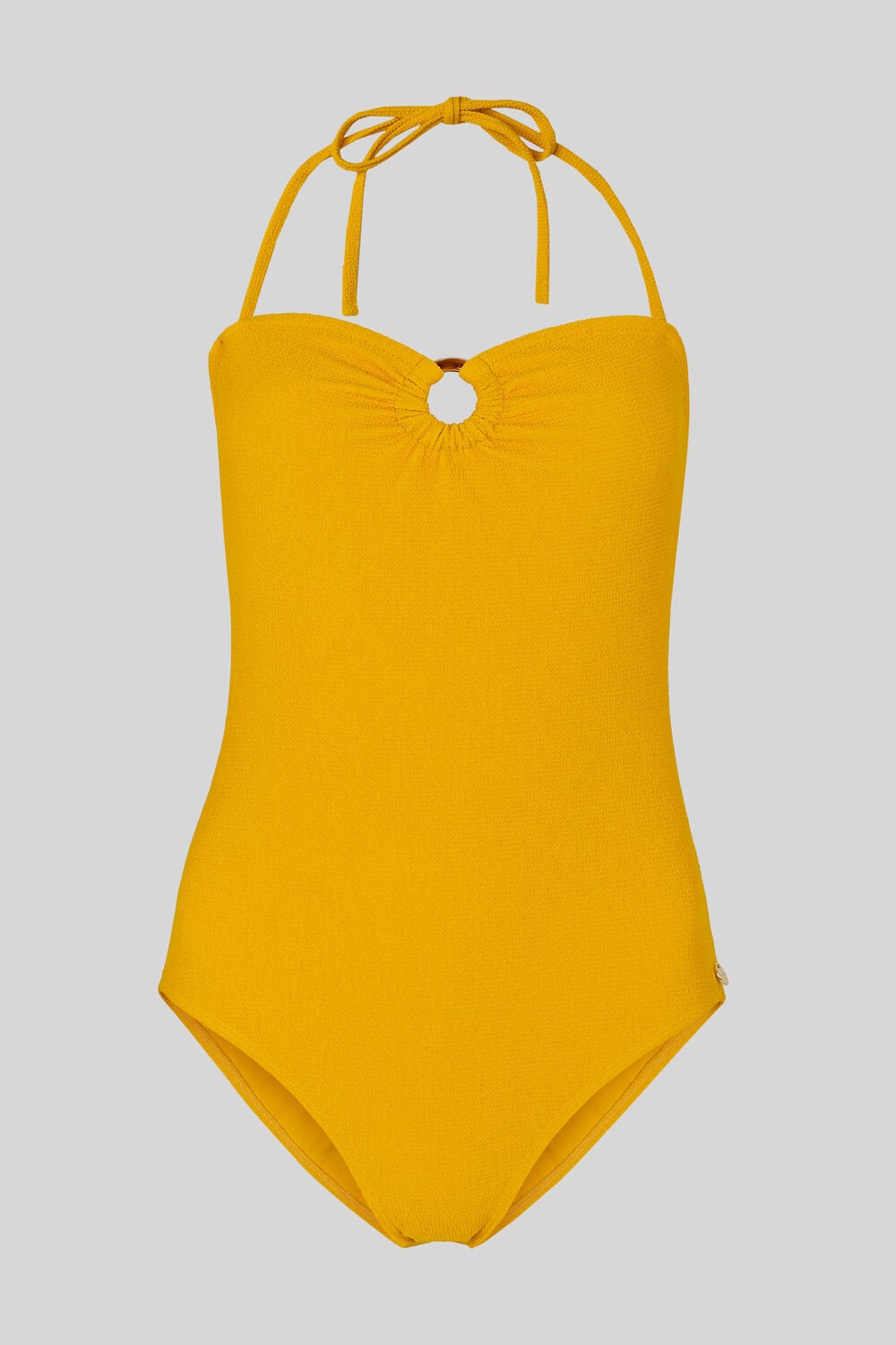 Tort Ring Square Swimsuit Yellow