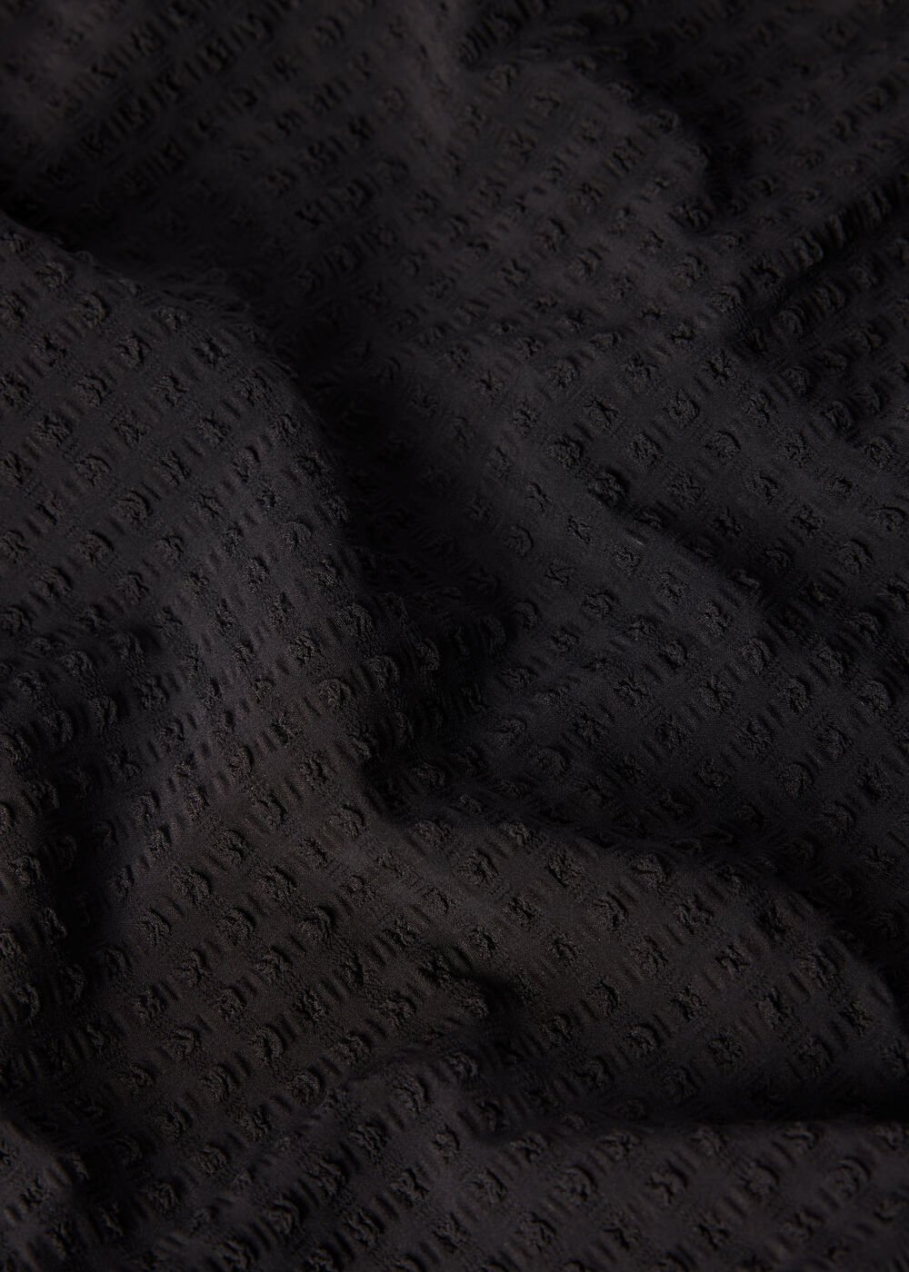 Textured Gingham Swimsuit