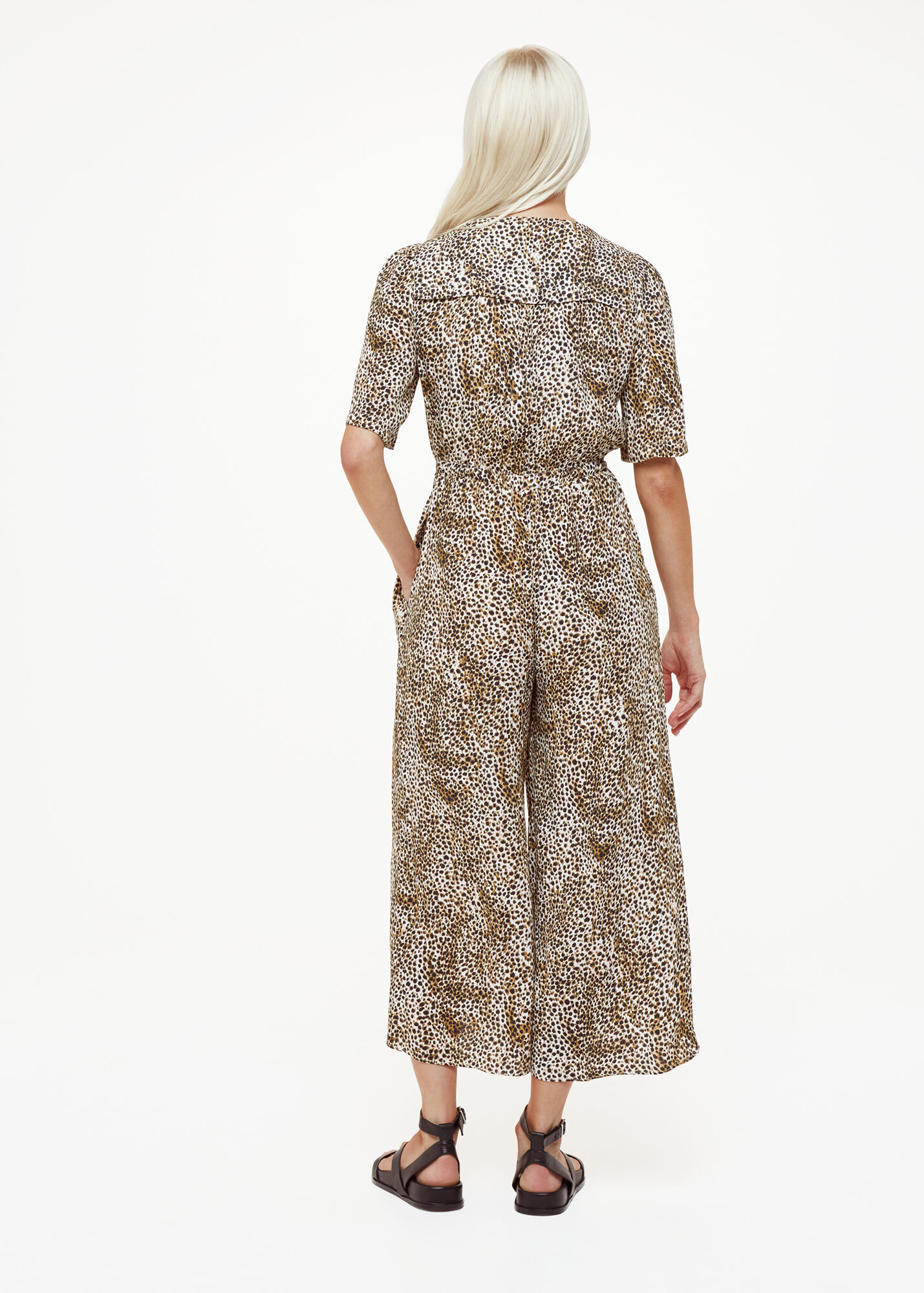 Multicolour Ink Spot Jumpsuit WHISTLES