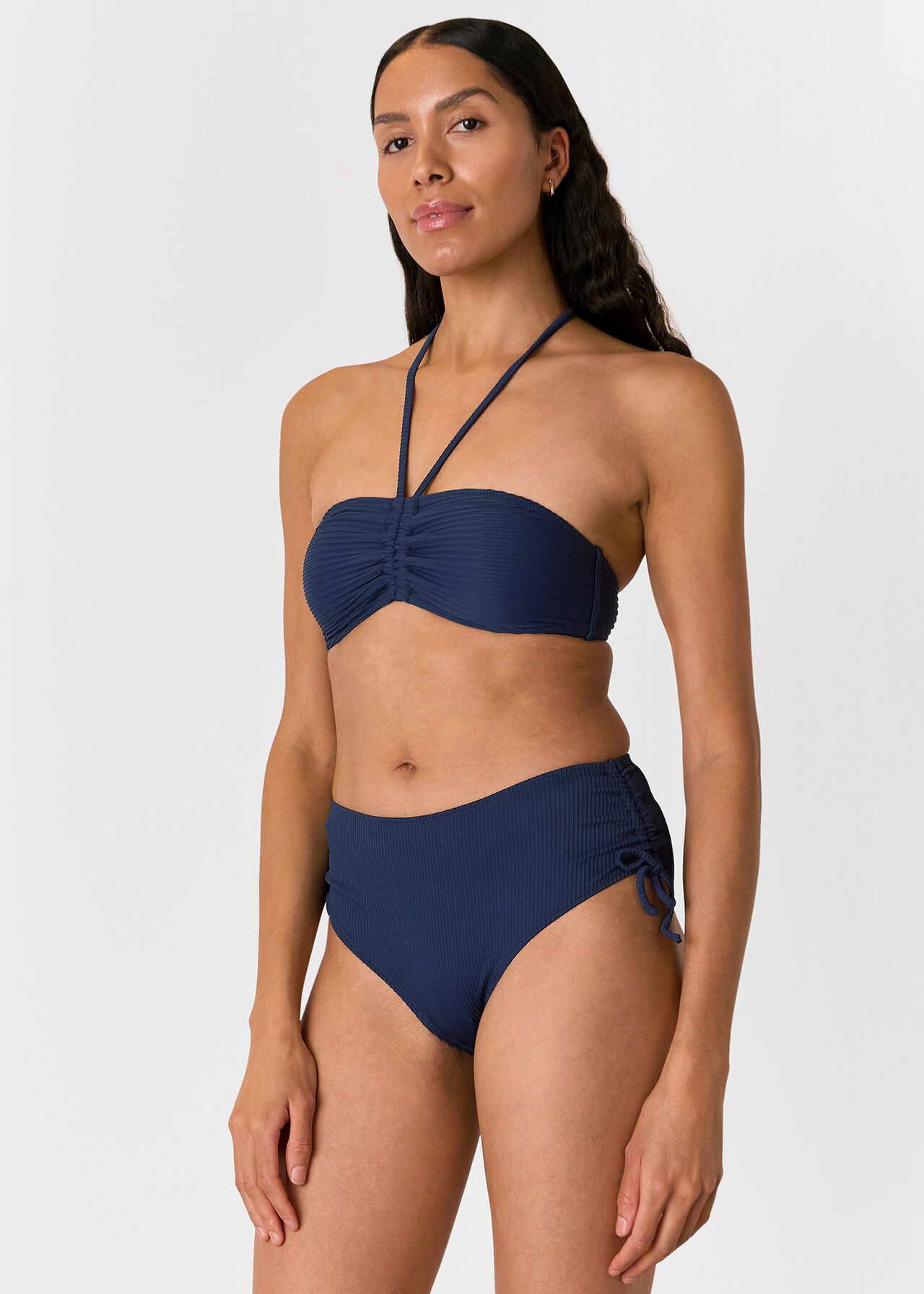 Mixed Rib Bikini Bottom