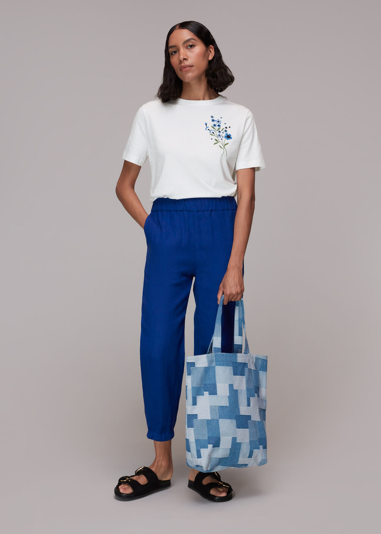 Embroidered Floral Tshirt