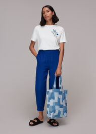 Embroidered Floral Tshirt