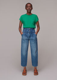Ember Linen Mix Pocket Tee