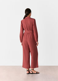 Relaxed Linen Blend Jumpsuit