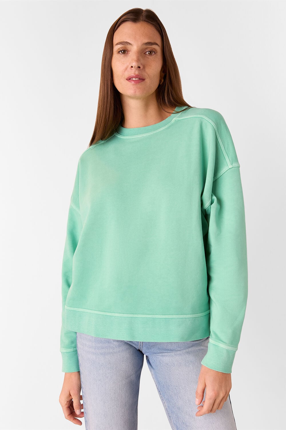 Green Relaxed Sweat