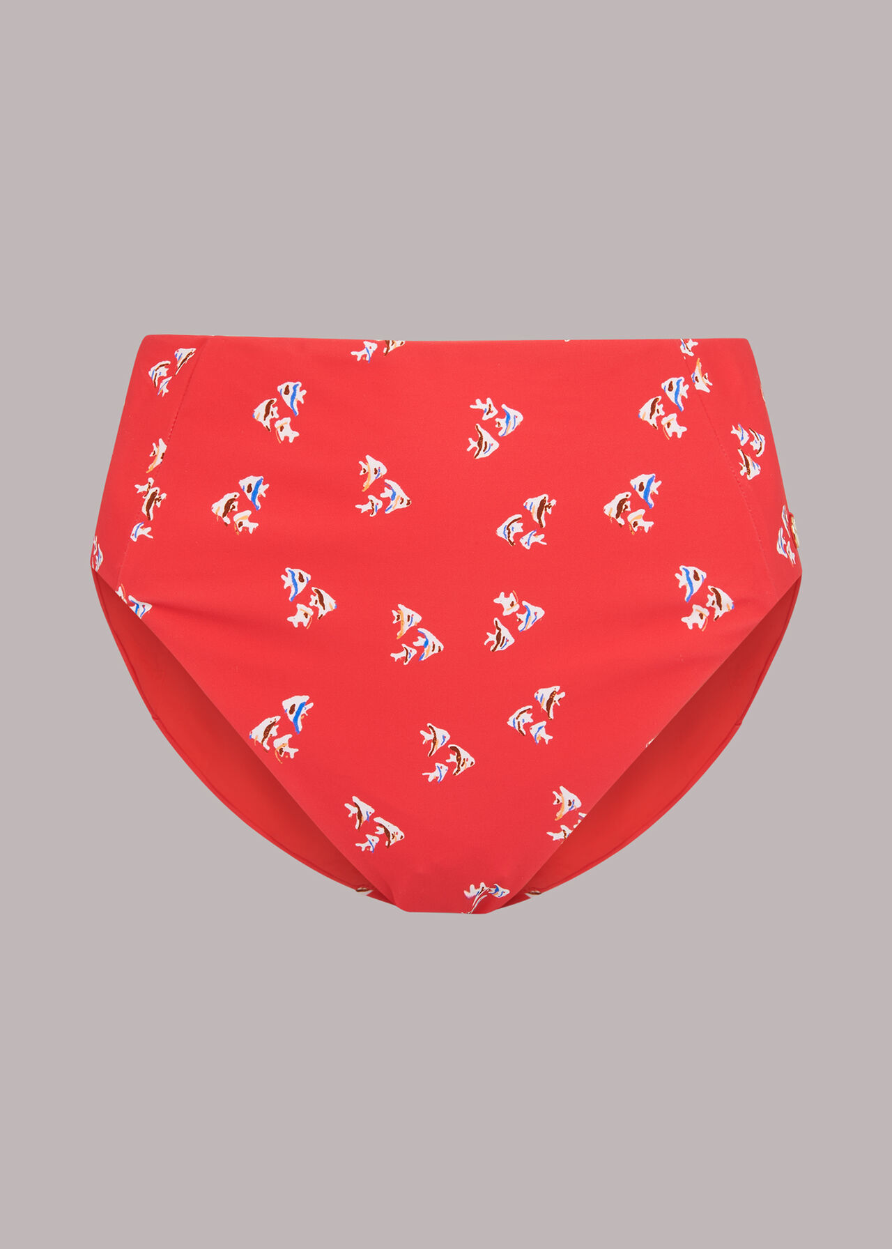 Fish Printed Bikini Bottom