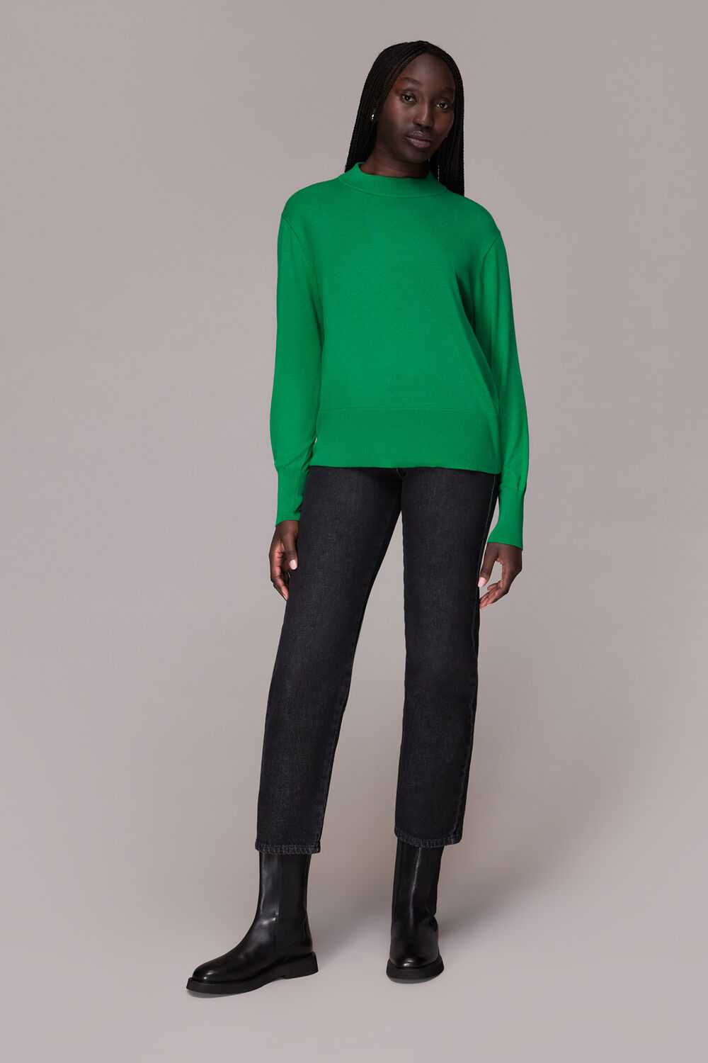 Mae High Neck Sweater