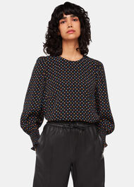 Scattered Hearts Blouse