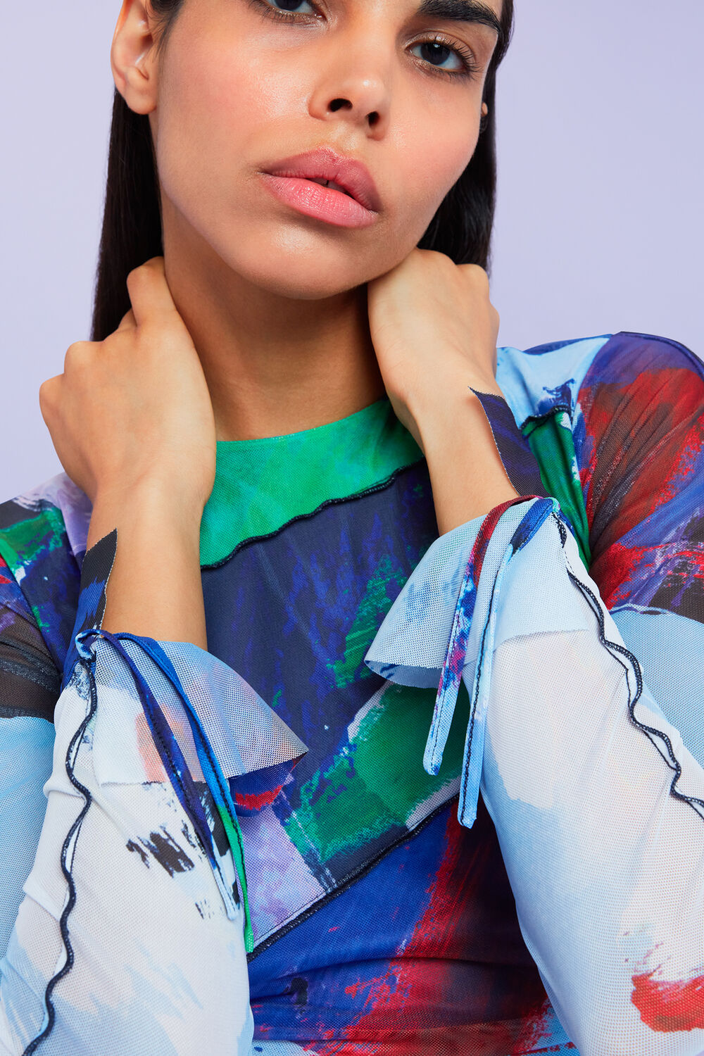 Brushmark Seam Detail Dress