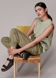 Mila Cargo Cuffed Trouser