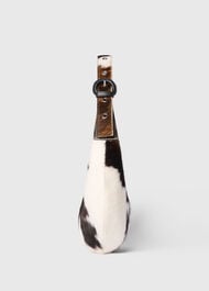 Cow Print Hair-On Sia Bag