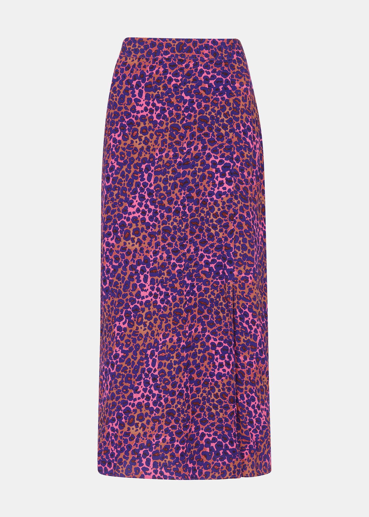 Whisphers of the Willow Pastel Elastic Waist Pocket Midi Skirt