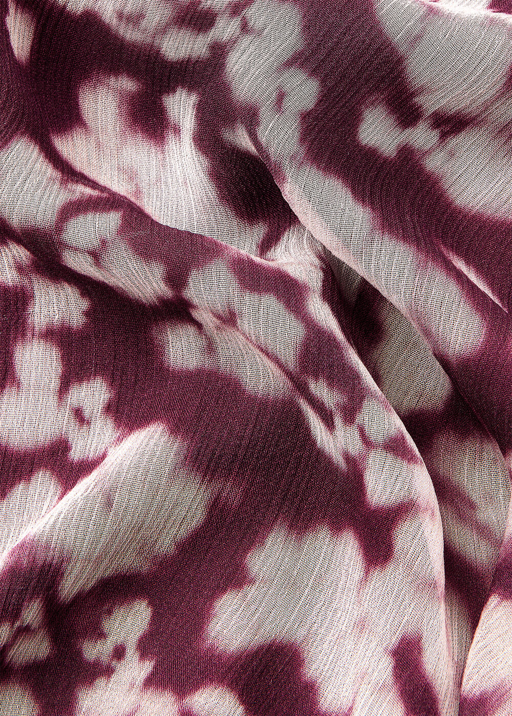 Inky Floral Long Sleeve Blouse