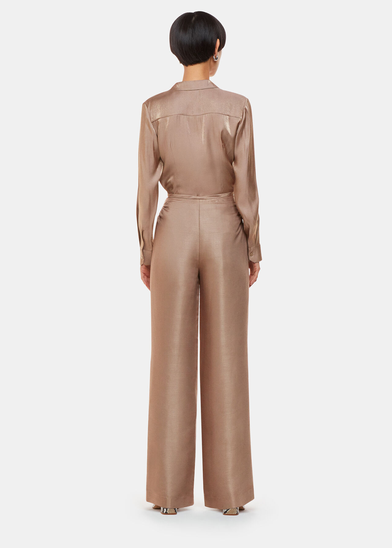 Teigan Metallic Trousers