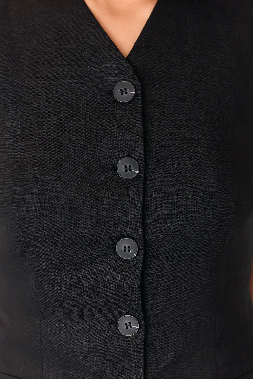 Molly Linen Waistcoat