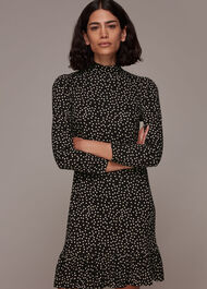 Irregular Spot Jersey Dress