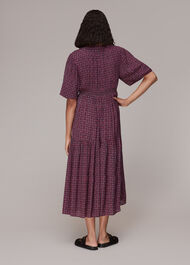 Bella Twist Dot Midi Dress