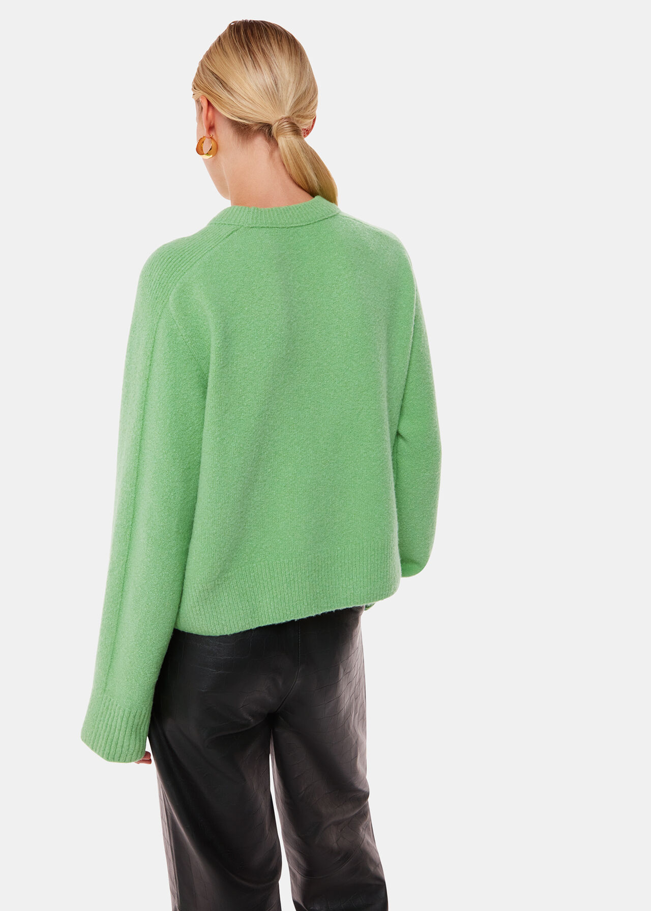Alana Wool Mix Crew Neck