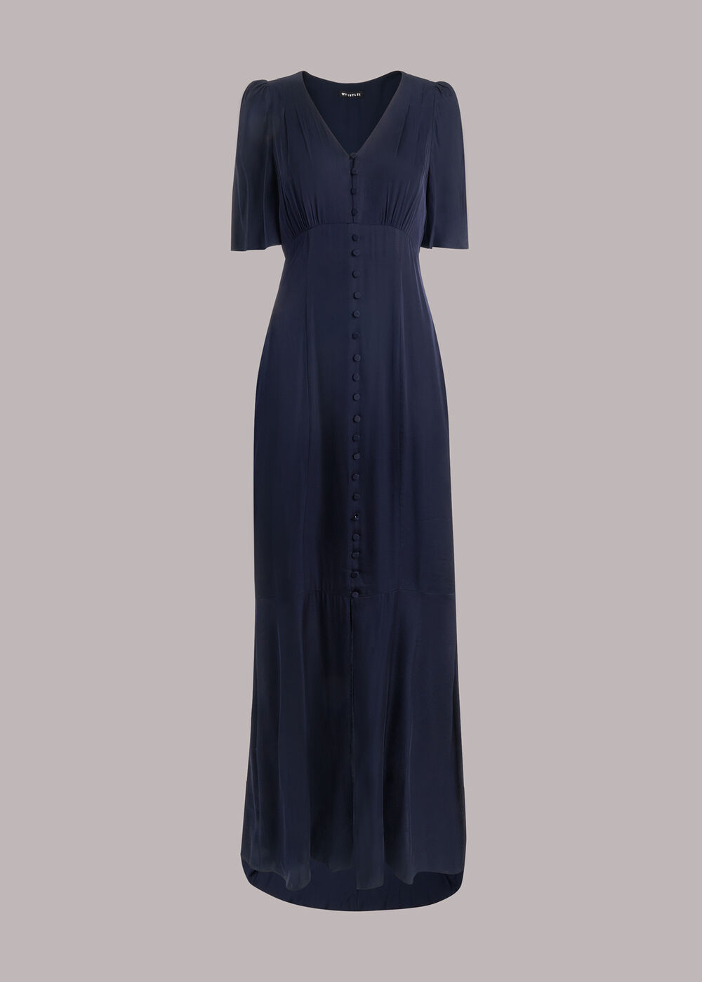 Simone Satin Maxi Dress