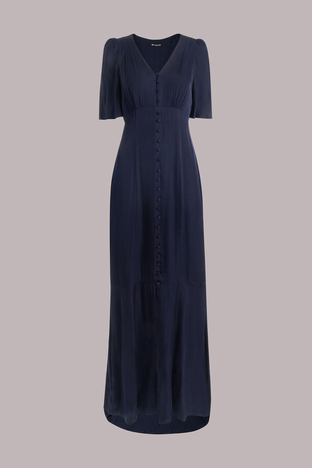 Simone Satin Maxi Dress