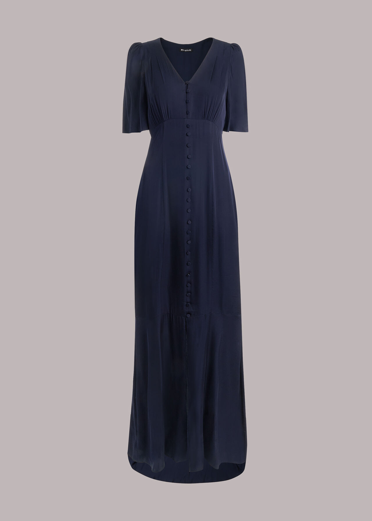 Simone Satin Maxi Dress