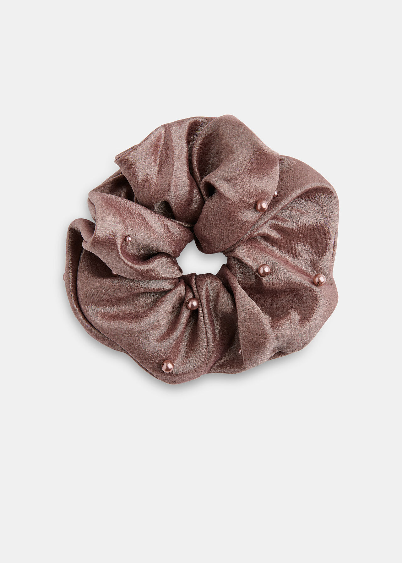Large Beaded Scrunchie
