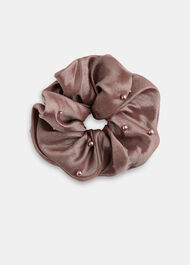 Large Beaded Scrunchie